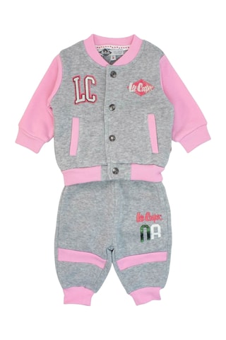 Sweater en Joggingbroek - Roze en grijs