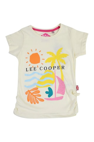 T-shirt - Lee Cooper - Wit
