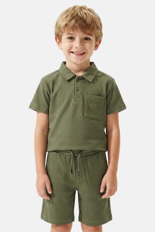 Polo & Short - Kaki