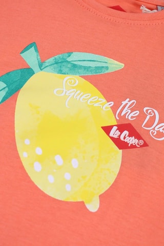 T-shirt -  Lee Cooper - Oranje