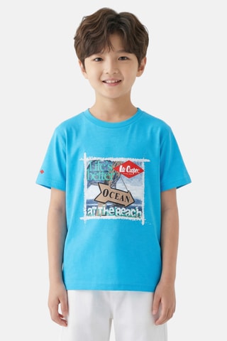 T-shirt - Blauw