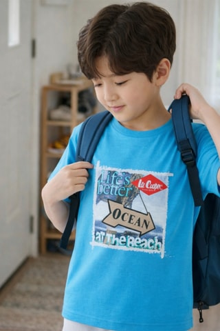 T-shirt - Blauw