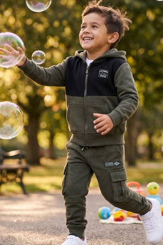 Sweater en Joggingbroek - Lee Cooper - Kaki