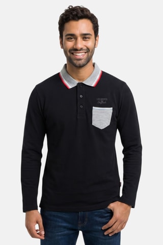 Polo - Lee Cooper - Zwart