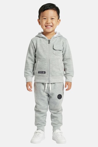Sweater met Capuchon en Joggingbroek - Grijs