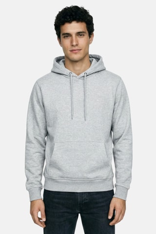 Sweater met Capuchon - Grijs