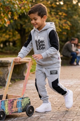 Sweater en Joggingbroek - Lee Cooper - Grijs