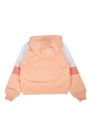 Sweater met Capuchon - Wit en roze