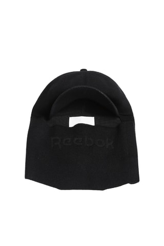 Gorra de béisbol de lana virgen - Negro