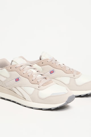 Zapatillas de piel bovina Dl500 Toublu - Blanco y crudo