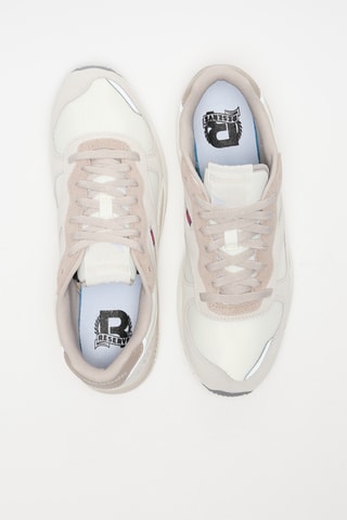 Zapatillas de piel bovina Dl500 Toublu - Blanco y crudo