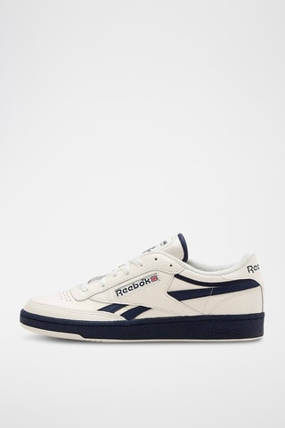 Zapatillas de piel Revenge Vintage - Blanco