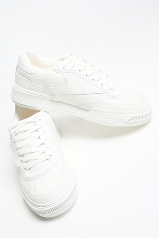 Zapatillas de piel Club LTD Vintage R - Blanco