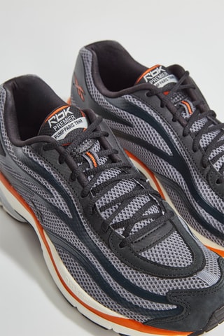 Zapatillas RBK Premier Pump Par - Negro y naranja