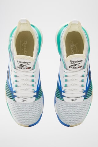 Zapatillas Nano - Blanco y turquesa