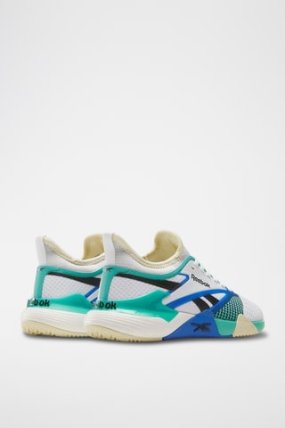 Zapatillas Nano - Blanco y turquesa