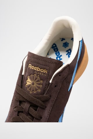 Zapatillas de nobuk Club C Grounds - Marrón oscuro y azul rey