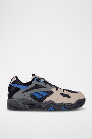 Zapatillas de piel Preseason - Negro y beige