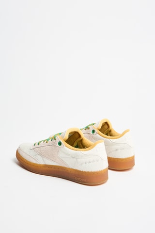 Zapatillas de piel Club C - Beige claro