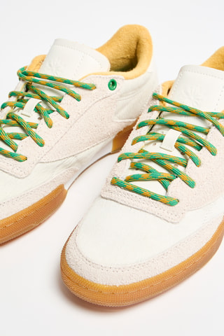 Zapatillas de piel Club C - Beige claro