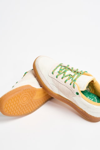 Zapatillas de piel Club C - Beige claro