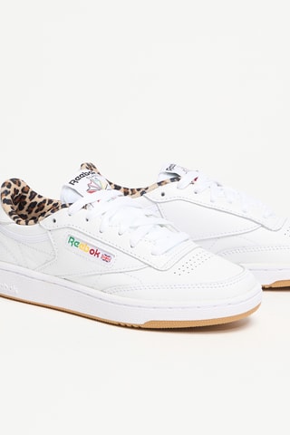 Zapatillas de piel Club C 85 - Blanco