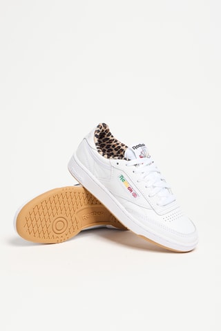 Zapatillas de piel Club C 85 - Blanco