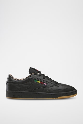 Zapatillas de piel Club C 85 - Negro