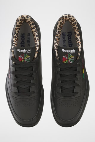 Zapatillas de piel Club C 85 - Negro