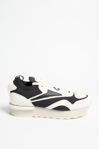 Zapatillas de piel Nylon Plus - Blanco