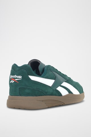Zapatillas de nobuk Hammer Street - Verde oscuro y blanco