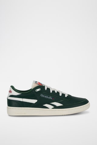 Zapatillas de piel Revenge vintage - Verde oscuro