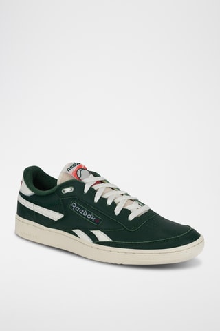 Zapatillas de piel Revenge vintage - Verde oscuro