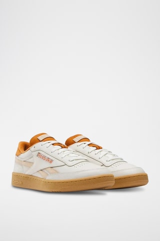 Zapatillas de piel Revenge vintage - Blanco