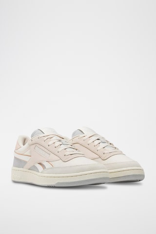 Zapatillas de piel Club C Revenge -Beige