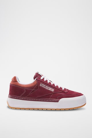 Zapatillas de nobuk Club C - Rojo