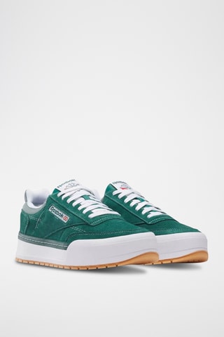 Zapatillas de piel caprina Club C - Verde