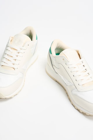Zapatillas de piel Classic - Blanco