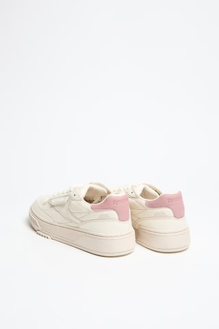 Zapatillas de piel Club LTD Vintage R - Beige y rosa viejo - Reebok
