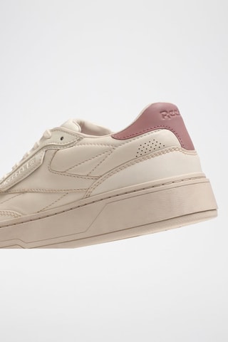 Zapatillas de piel Club LTD Vintage R - Beige y rosa viejo - Reebok