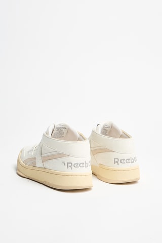Zapatillas altas de piel Cut Vintage - Blanco