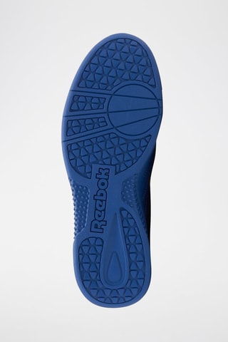 Zapatillas de piel Hammer Pro Ltd - Blanco y azul cobalto - Reebok