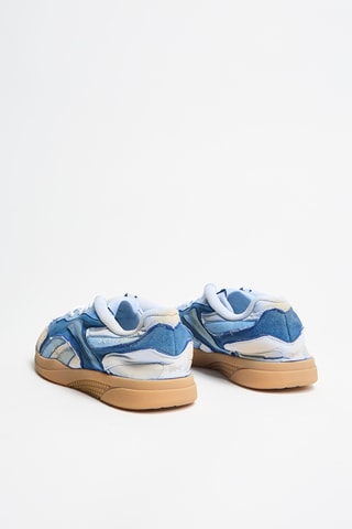 Zapatillas de piel Hammer Stranded Worn - Celeste