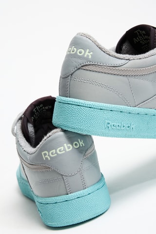 Zapatillas de piel Club C - Celeste