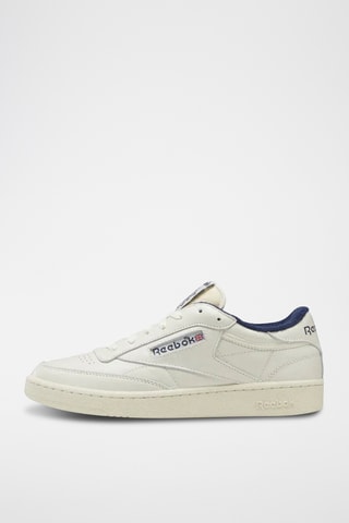 Zapatillas de piel Club 85 vintage - Blanco