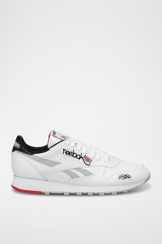 Zapatillas de piel Classic - Blanco