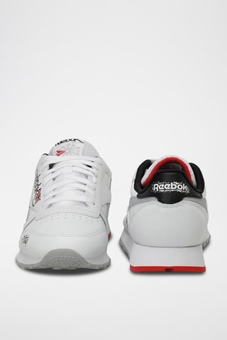 Zapatillas de piel Classic - Blanco