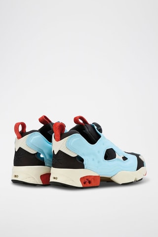 Zapatillas de nobuk Instapump Fury 94 - Celeste y negro - Reebok