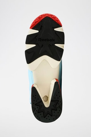 Zapatillas de nobuk Instapump Fury 94 - Celeste y negro - Reebok