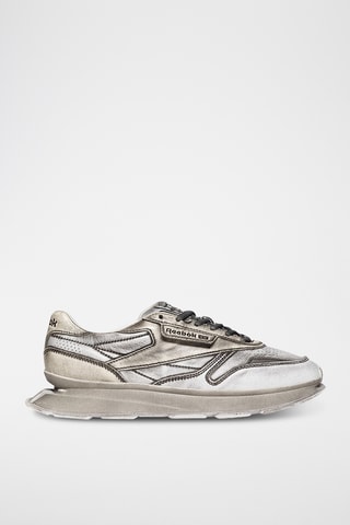 Zapatillas de piel Classic - Plateado